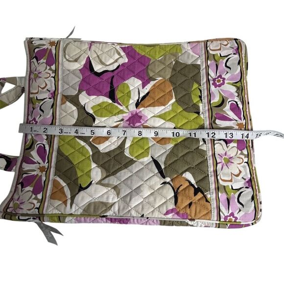 Vera Bradley Women's Laptop Tote Portobello Road Floral Multicolor - Picture 16 of 16